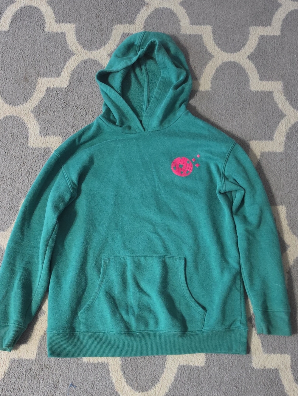 Kids Green Hoodie In My Jolly Era